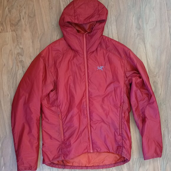 Arcteryx Nuclei FL Hoody - Mens Large - Red *RARE* - Picture 1 of 5